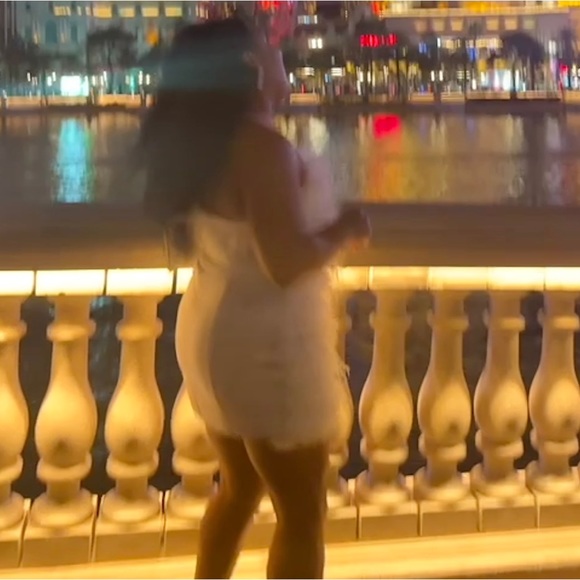 White feather dress. Perfect for themed party or bachelorette party! - Picture 2 of 3